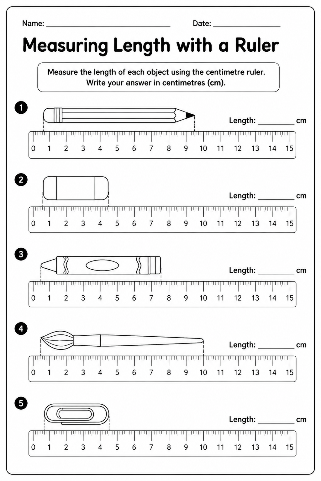 Measuring Length with a Ruler