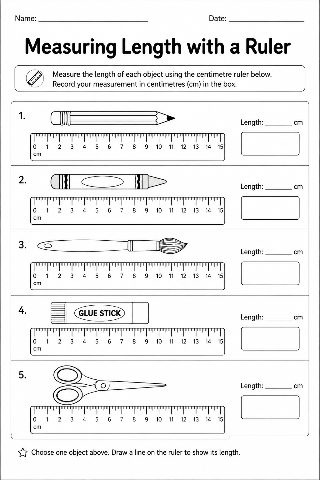 Measuring Length with a Ruler