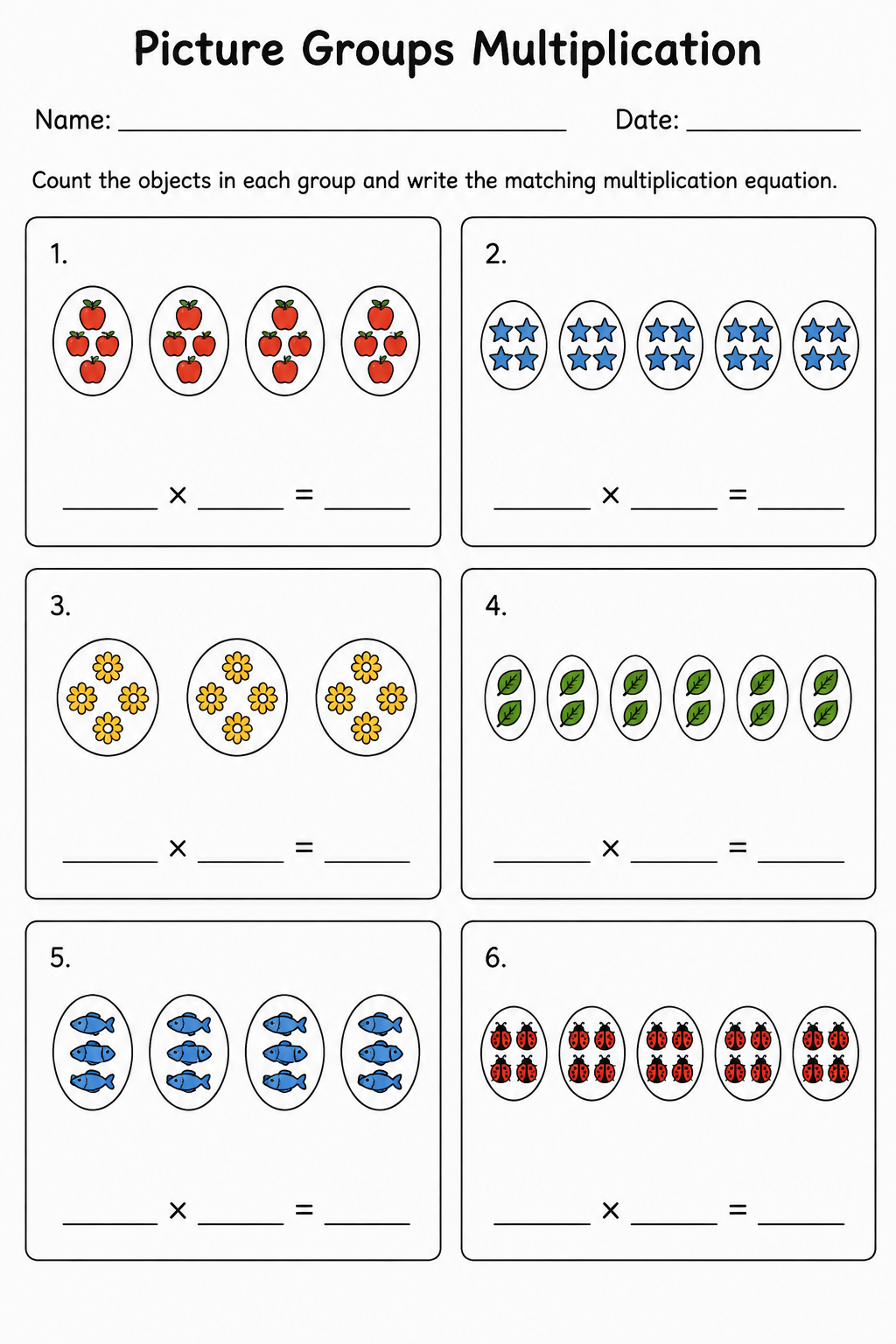 Picture Groups Multiplication