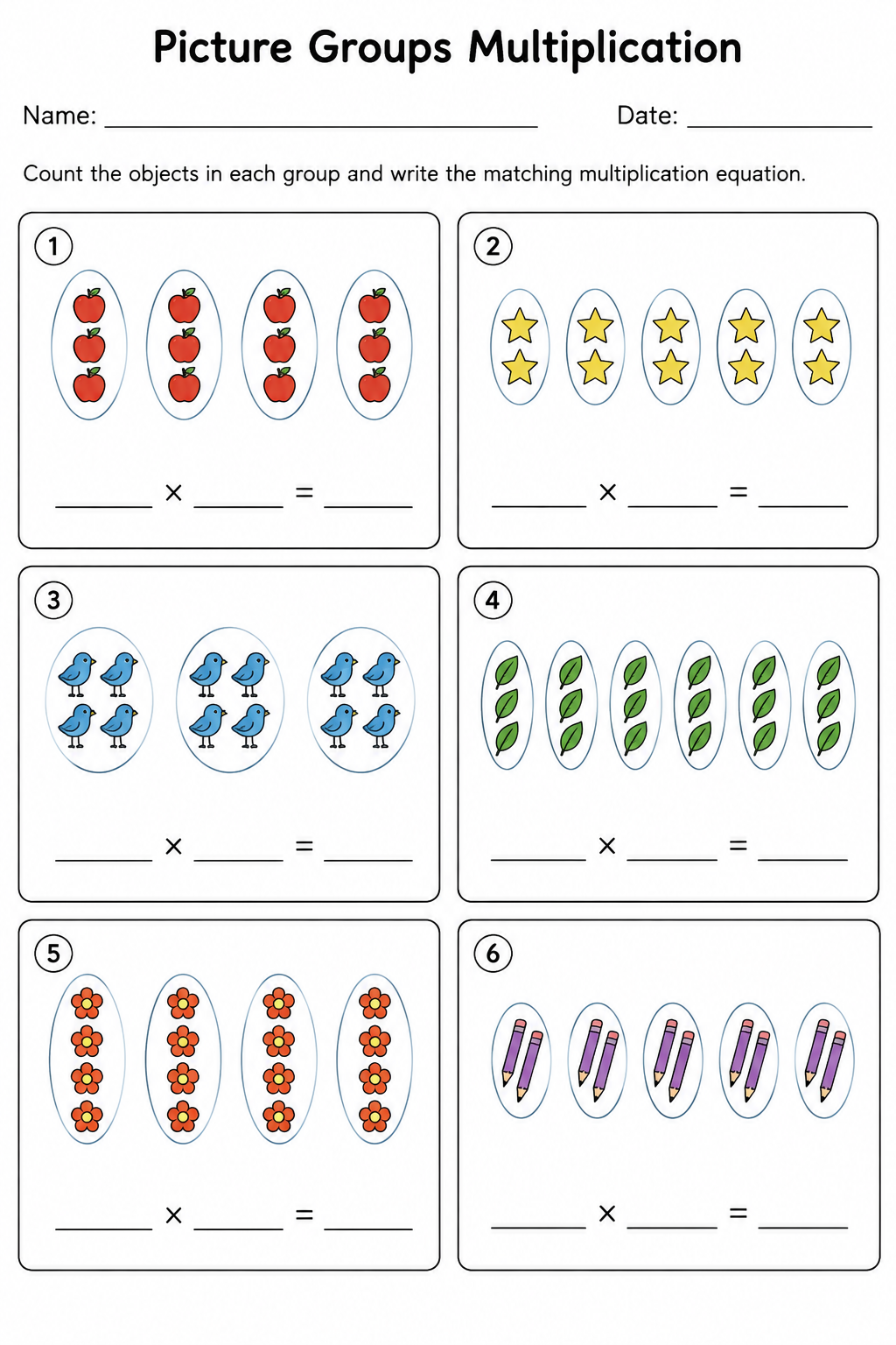 Picture Groups Multiplication