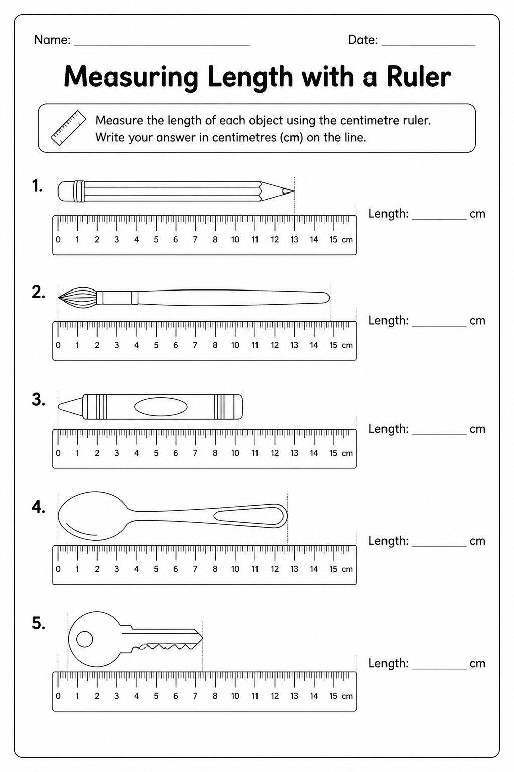 Measuring Length with a Ruler