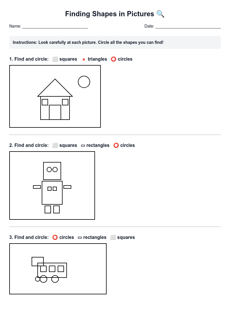 Finding Shapes in Pictures