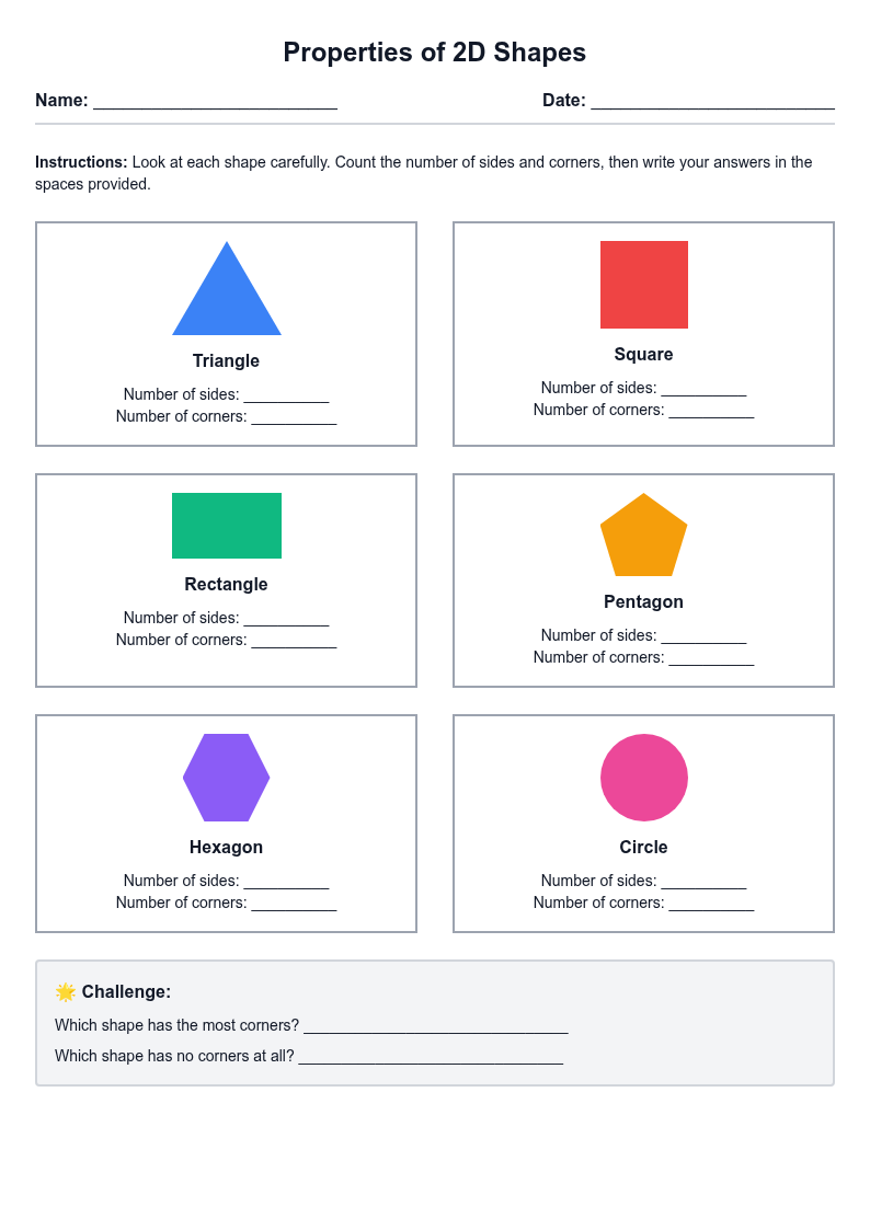Properties of 2D Shapes