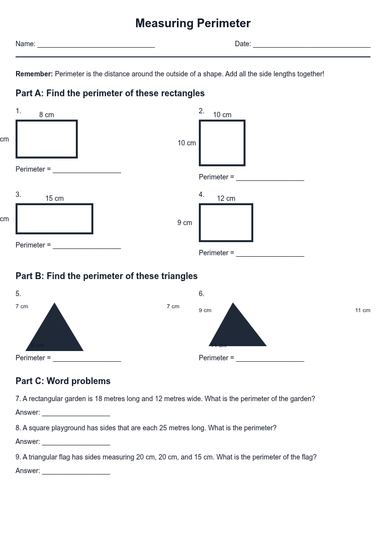 Measuring Perimeter