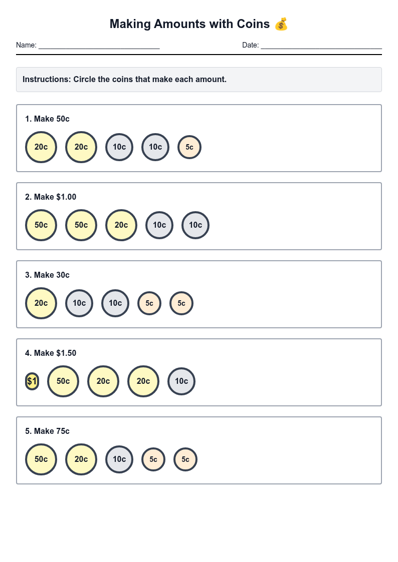 Making Amounts with Coins
